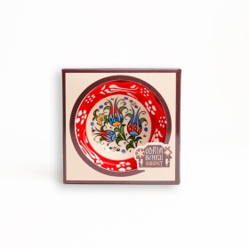 Castron din ceramica cu motive traditionale - 10 cm x 4 cm