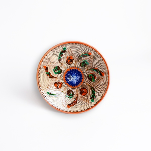 Farfurie din ceramica - decorativa - 17 cm