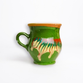 Cana din ceramica - 12 cm x 10 cm - 250 ml