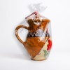 Cana din ceramica corund cu motive traditionale - 1L