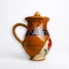 Cana din ceramica corund cu motive traditionale - 1L