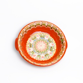 Tigaie din ceramica cu doua manere - 18 cm