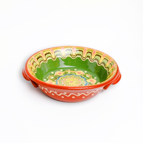 Tigaie din ceramica cu doua manere - 19 cm