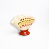 Suport pentru servetele din ceramica cu model traditional