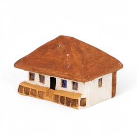 Casuta lut, Bojdeuca lui Ion Creanga, Iaşi - 6 cm x 5 cm