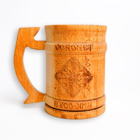 Halba din lemn - Voronet Bucovina - 15 cm x 10 cm