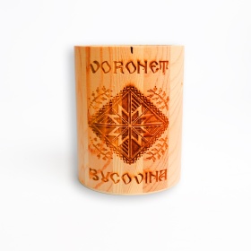 Suport Lemn Creioane - 10 cm x 8 cm