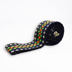 Brau traditional din lana tesut 210x5CM