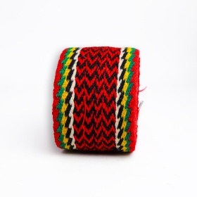 Brâu tradițional țesut din lână 219x9CM