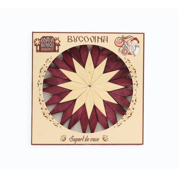 Suport pentru oale din lemn - 15,5 cm