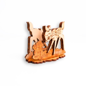 Suport pentru servetele - forma de caprioara