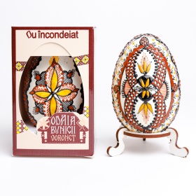 Ou incondeiat cu ceara (gasca) din Bucovina