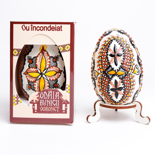 Ou incondeiat cu ceara (gasca) din Bucovina