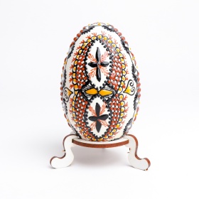 Ou incondeiat cu ceara (gasca) din Bucovina