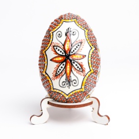 Ou incondeiat cu ceara (gasca) din Bucovina