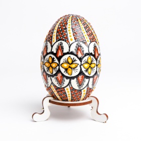 Ou incondeiat cu ceara (gasca) din Bucovina