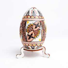 Ou incondeiat cu ceara (gasca) din Bucovina