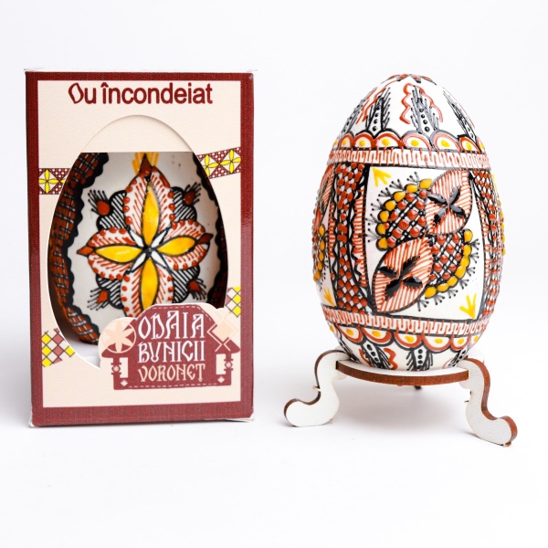 Ou incondeiat cu ceara (gasca) din Bucovina