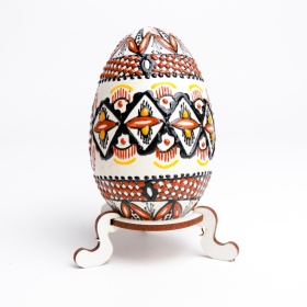 Ou incondeiat cu ceara (gasca) din Bucovina