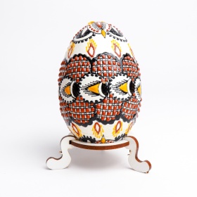 Ou incondeiat cu ceara (gasca) din Bucovina