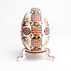 Ou incondeiat cu ceara (gasca) din Bucovina