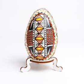 Ou incondeiat cu ceara (gasca) din Bucovina