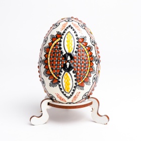 Ou incondeiat cu ceara (gasca) din Bucovina