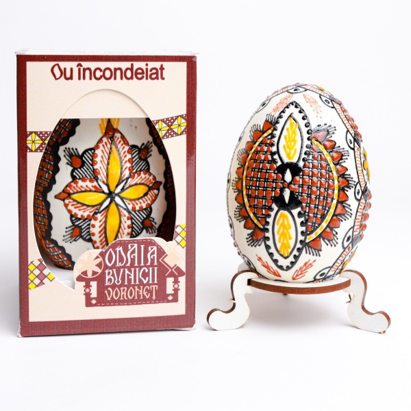 Ou incondeiat cu ceara (gasca) din Bucovina