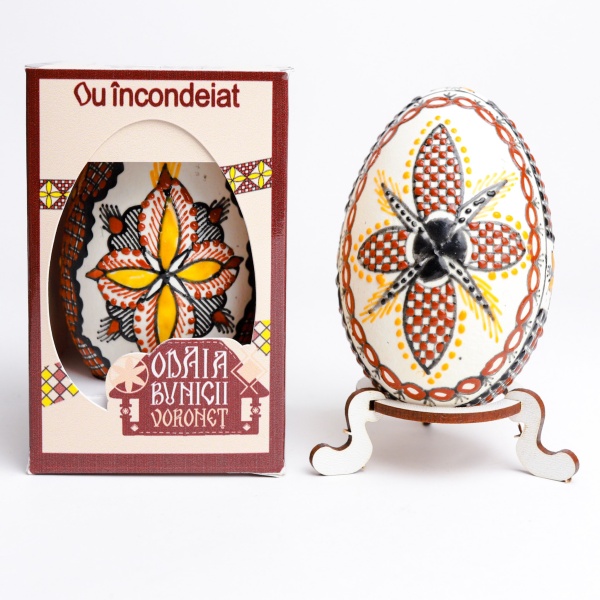 Ou incondeiat cu ceara (gasca) din Bucovina