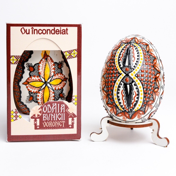 Ou incondeiat cu ceara (gasca) din Bucovina