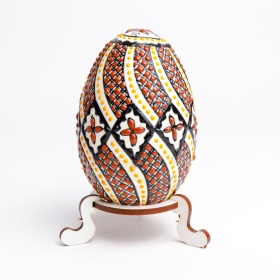 Ou incondeiat cu ceara (gasca) din Bucovina