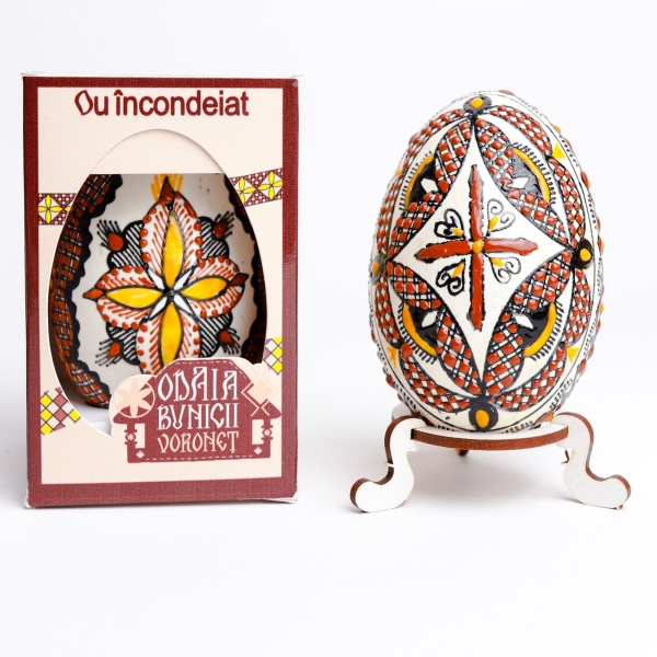 Ou incondeiat cu ceara (gasca) din Bucovina