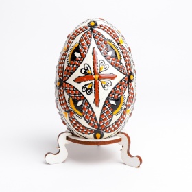 Ou incondeiat cu ceara (gasca) din Bucovina