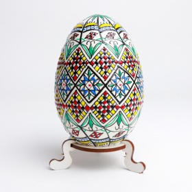 Ou incondeiat cu ceara (gasca) din Bucovina