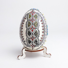 Ou incondeiat cu ceara (gasca) din Bucovina