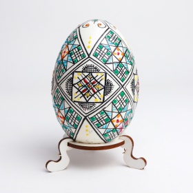 Ou incondeiat cu ceara (gasca) din Bucovina