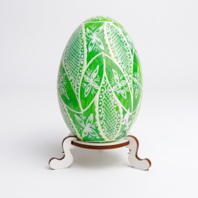 Ou incondeiat cu ceara (gasca) din Bucovina