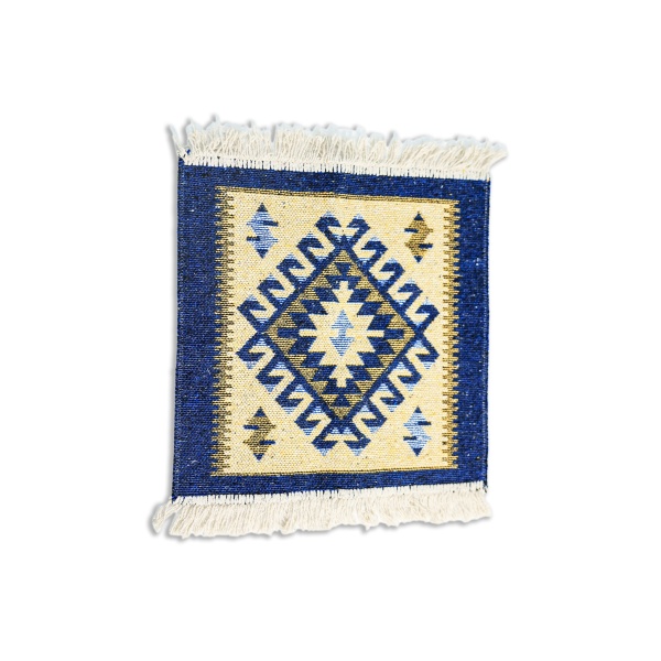 Covor traditional tesut manual din Bucovina - 58 cm x 35 cm