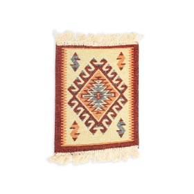 Covor traditional tesut manual din Bucovina - 58 cm x 35 cm