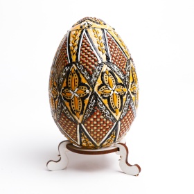 Ou din lemn incondeiat cu ceara - din Bucovina