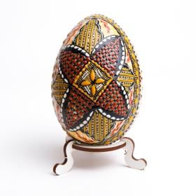 Ou din lemn incondeiat cu ceara - din Bucovina