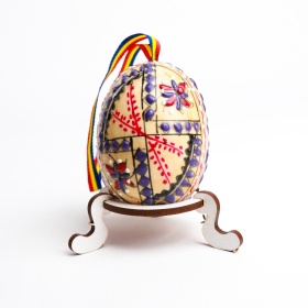 Ou din lemn incondeiat cu ceara - din Bucovina