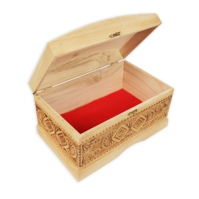 Ladă de zestre din placaj - 26 cm x 17 cm x 13 cm