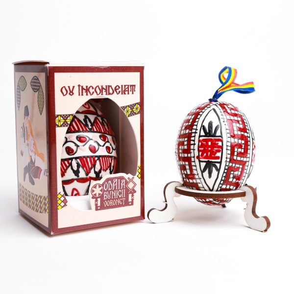 Ou incondeiat cu ceara - din Bucovina