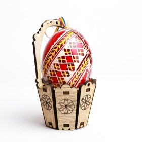 Ou incondeiat cu ceara - din Bucovina