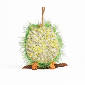 Bufnita crosetata 10 cm x 9 cm