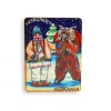 Magnet cu uratori din Bucovina - 6cm x 8cm