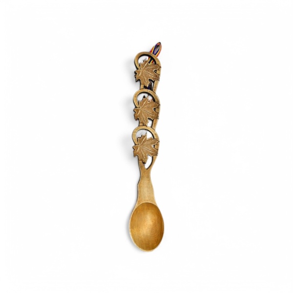 Lingura din lemn cu motive traditionale - 30 cm