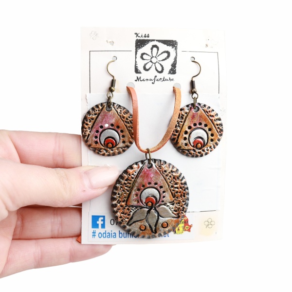 Set colier cu cercei