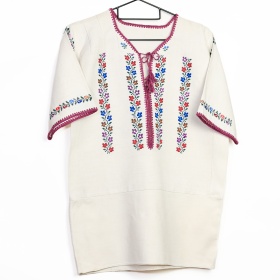 Ie traditionala cusuta manual cu maneca scurta din Bucovina- S/M